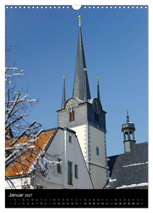 Pößneck - meine Stadt (CALVENDO Wandkalender 2027)