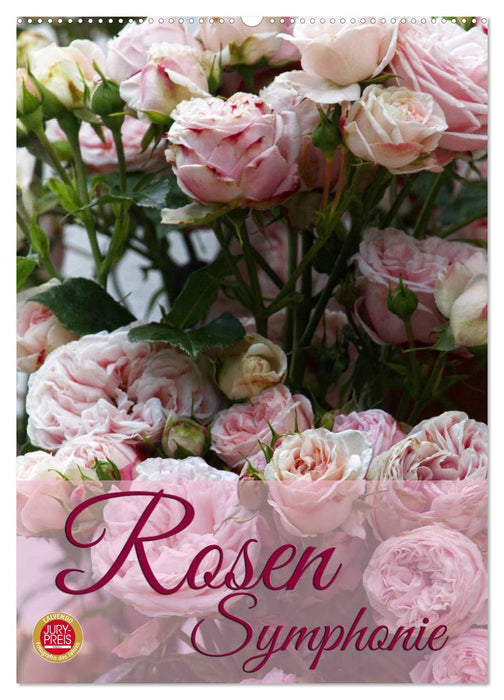 Rosen Symphonie (CALVENDO Wandkalender 2027)