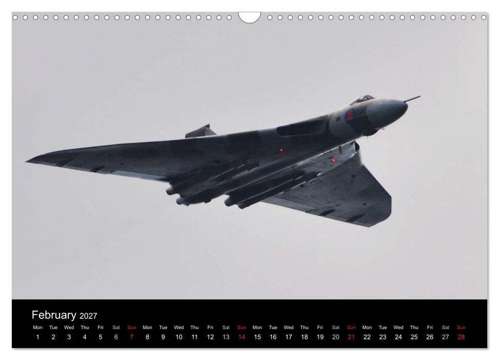 Military Aircraft (CALVENDO Monthly Calendar 2027)
