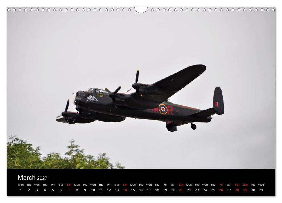 Military Aircraft (CALVENDO Monthly Calendar 2027)