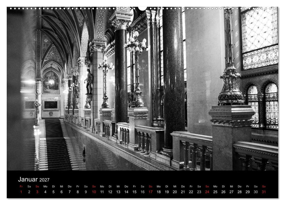 Budapest einfach liebenswert (CALVENDO Wandkalender 2027)