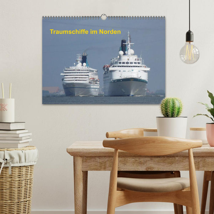 Traumschiffe im Norden (CALVENDO Wandkalender 2027)