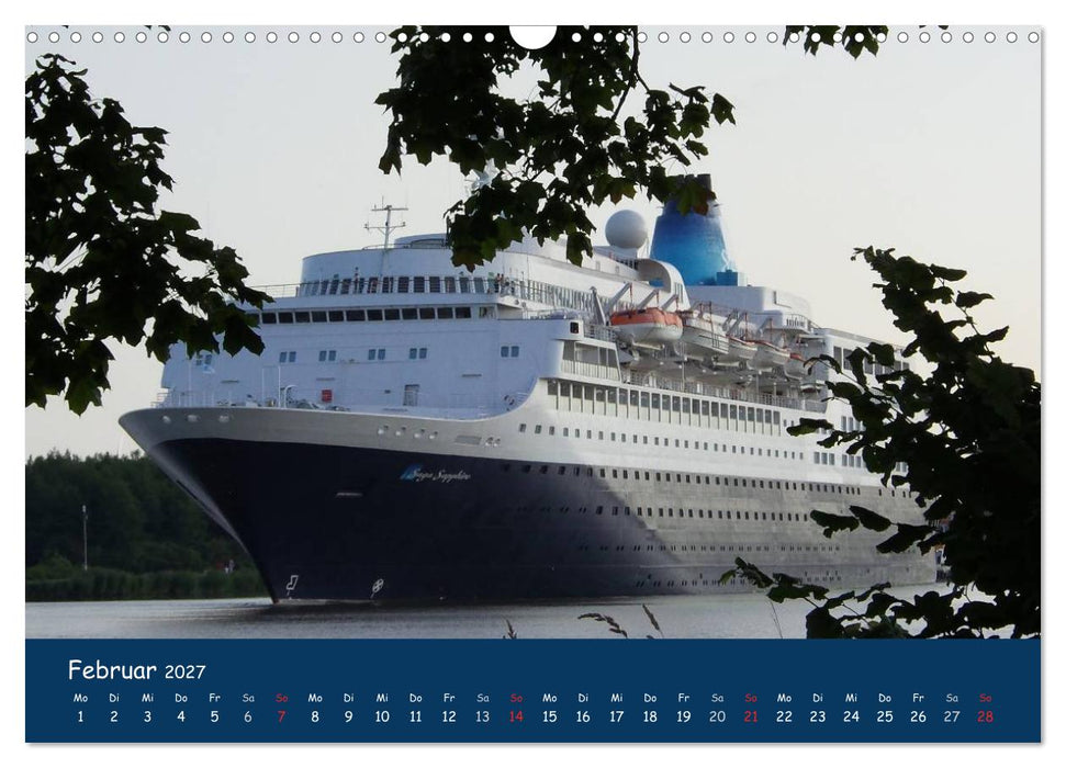 Traumschiffe im Norden (CALVENDO Wandkalender 2027)