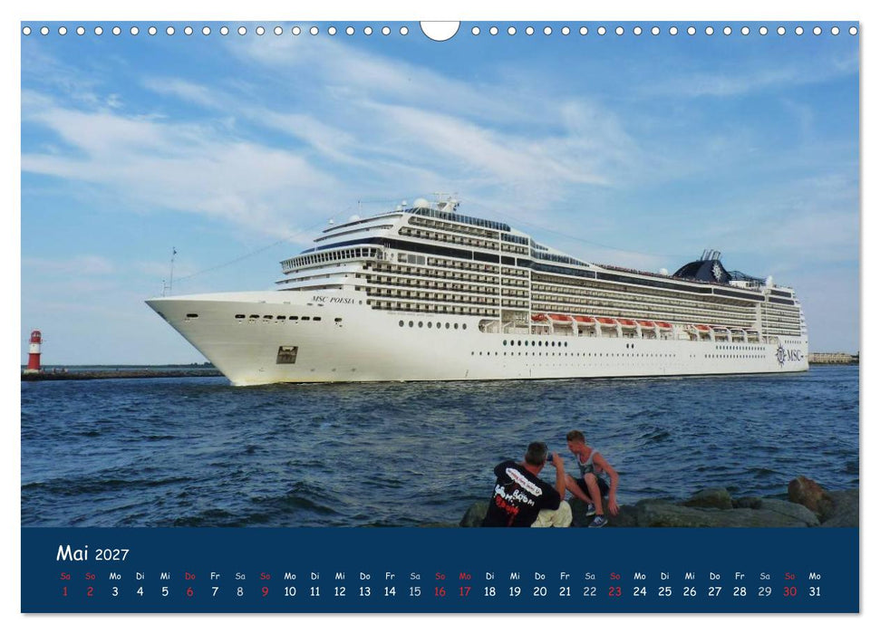 Traumschiffe im Norden (CALVENDO Wandkalender 2027)