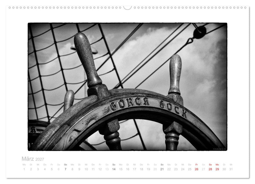 Gorch Fock - zeitlose Eindrücke (CALVENDO Wandkalender 2027)