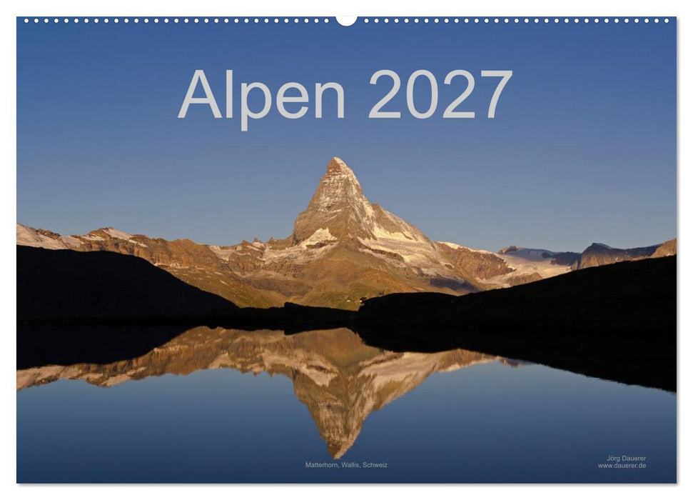 Alpen (CALVENDO Wandkalender 2027)