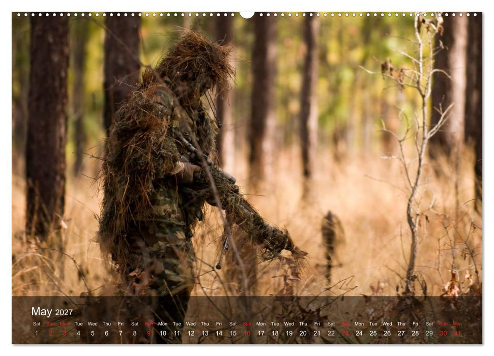 Special Forces Army Operations (CALVENDO Premium-Calendar 2027)