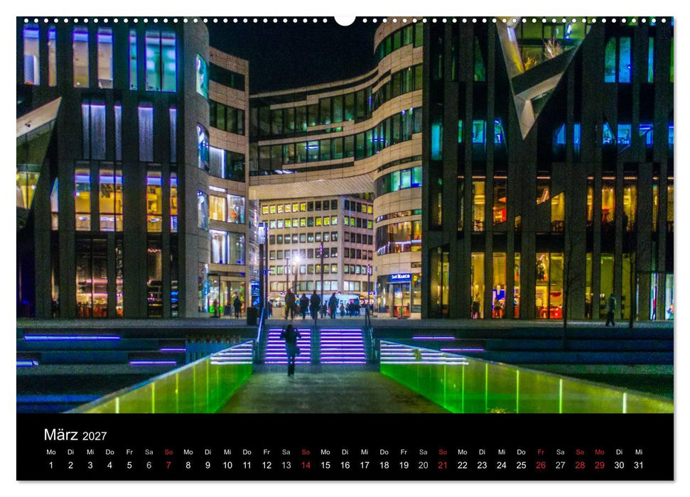 Düsseldorf - Impressionen (CALVENDO Premium Wandkalender 2027)