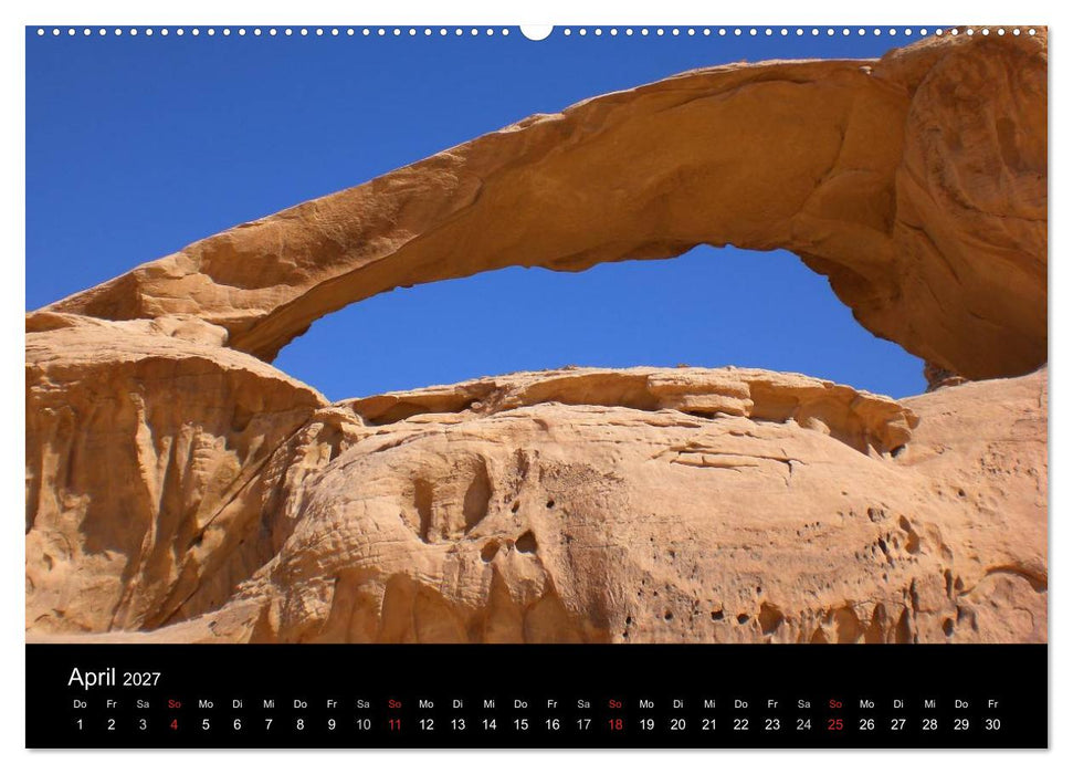 Faszinierendes Jordanien (CALVENDO Wandkalender 2027)