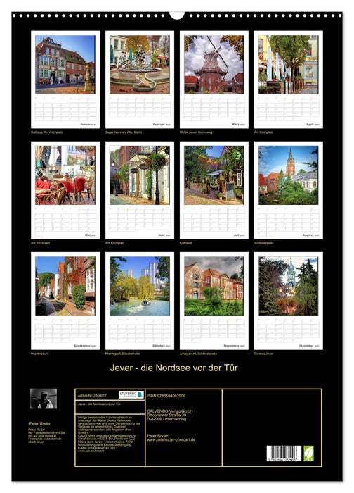 Jever - die Nordsee vor der Tür (CALVENDO Wandkalender 2027)