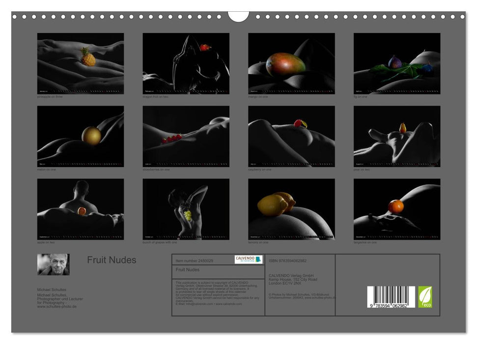 Fruit Nudes (CALVENDO Monthly Calendar 2027)