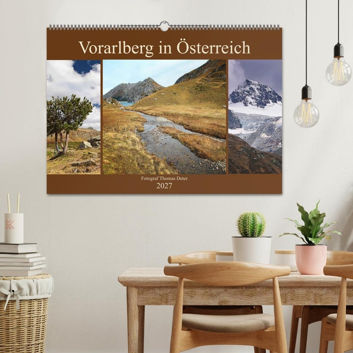 Vorarlberg in Österreich (CALVENDO Wandkalender 2027)