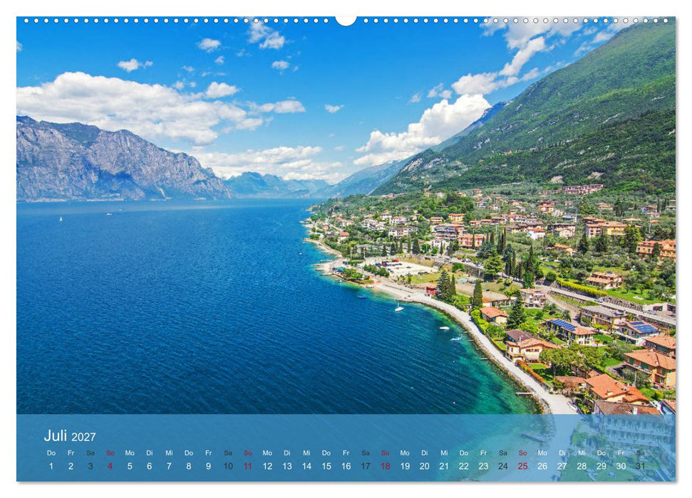 Gardasee - lago di Garda by Sascha Ferrari (CALVENDO Premium Wandkalender 2027)