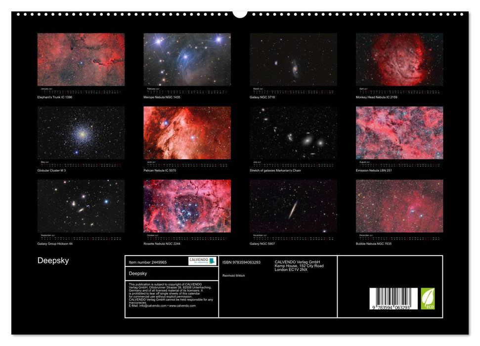 Deepsky (CALVENDO Premium-Calendar 2027)