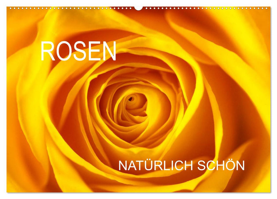 Rosen natürlich schön (CALVENDO Wandkalender 2027)