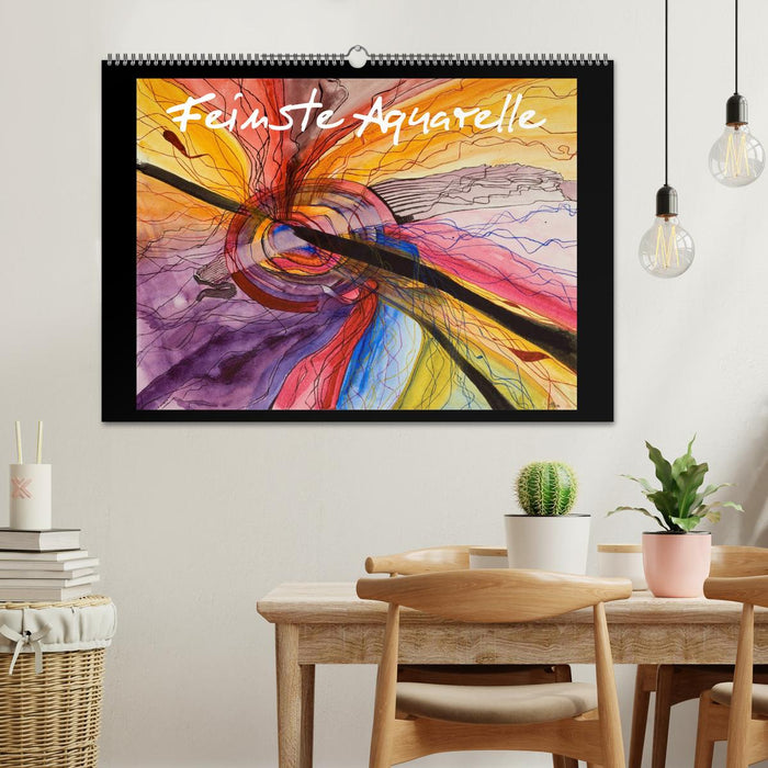 Feinste Aquarelle (CALVENDO Wandkalender 2027)