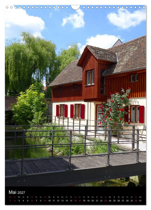 Fischerviertel in Ulm (CALVENDO Wandkalender 2027)
