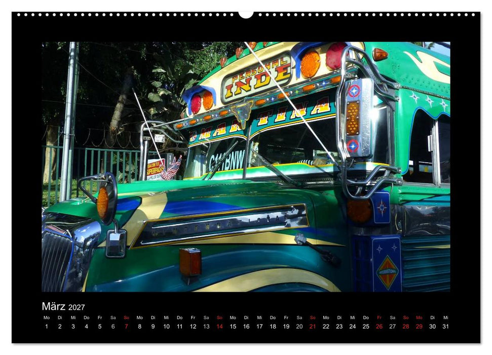 Farbenfrohes Guatemala (CALVENDO Wandkalender 2027)