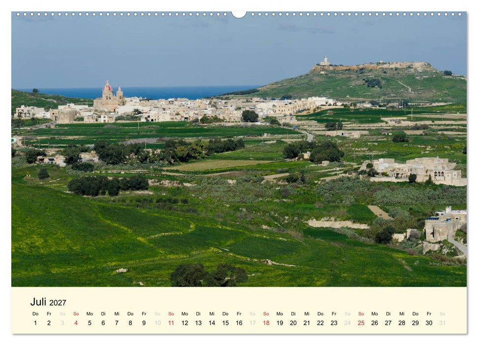 Malta und Gozo, Perlen im Mittelmeer (CALVENDO Premium Wandkalender 2027)