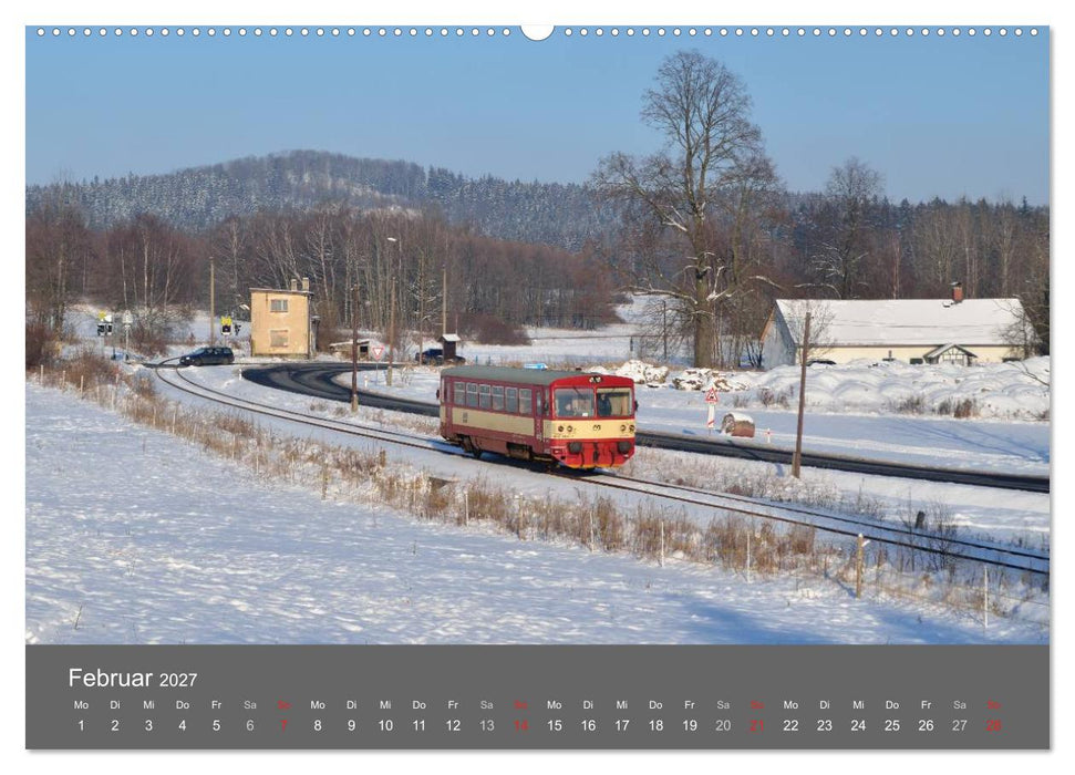 Eisenbahn Kalender 2027 - Oberlausitz und Nachbarländer (CALVENDO Wandkalender 2027)
