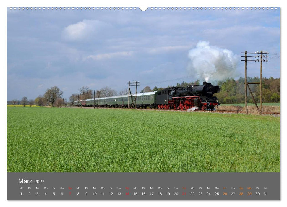 Eisenbahn Kalender 2027 - Oberlausitz und Nachbarländer (CALVENDO Wandkalender 2027)