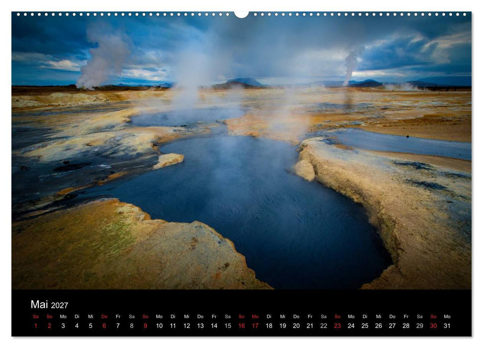 Island - Wundervolle Landschaften (CALVENDO Wandkalender 2027)