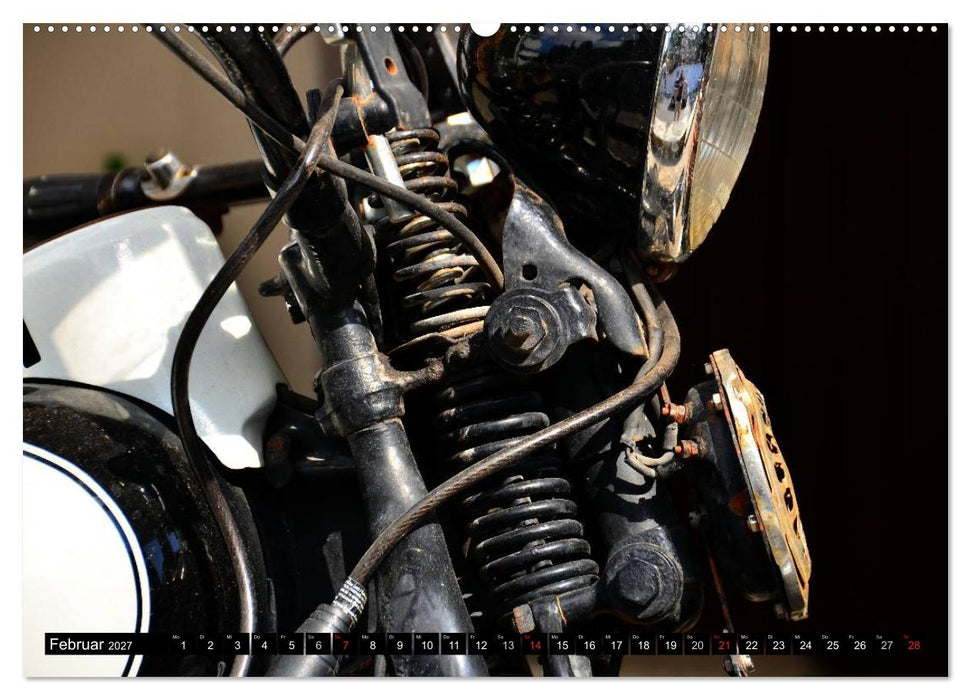 Harley Davidson WLA 750 (CALVENDO Wandkalender 2027)