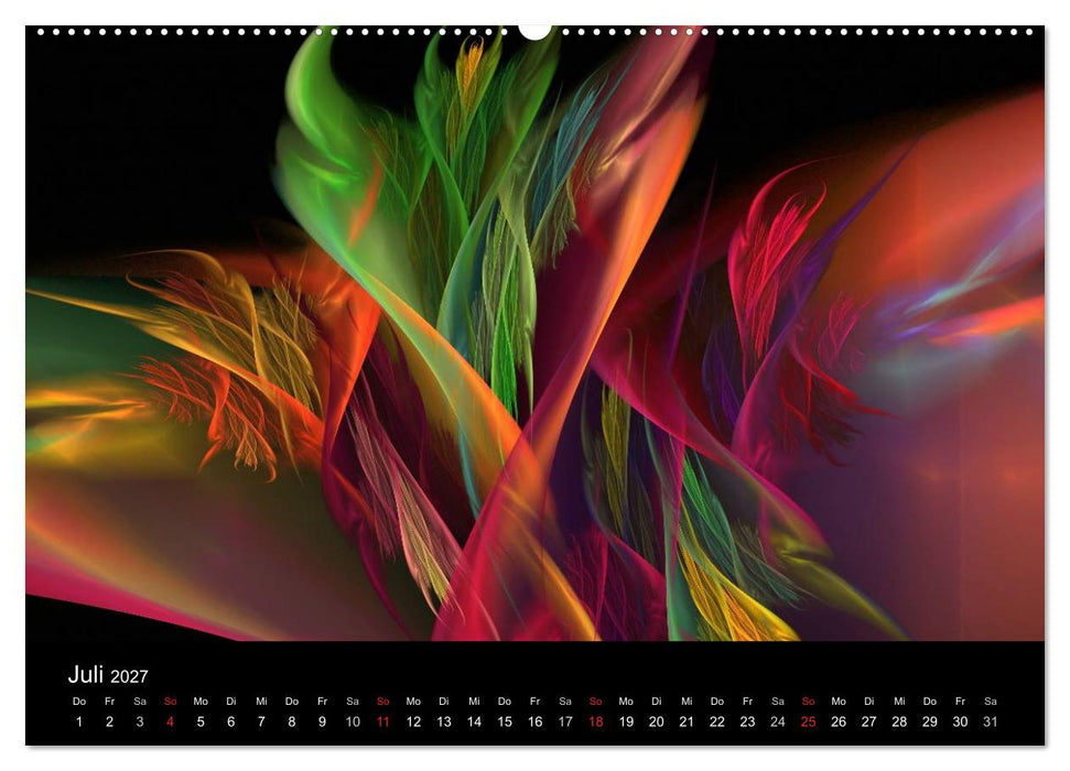 Wunderbare Welt der Farben 2027 (CALVENDO Premium Wandkalender 2027)