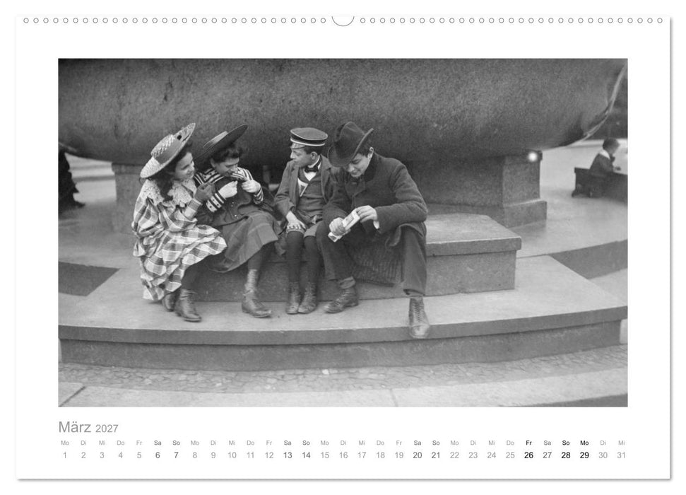 Leben in Berlin um 1900 – Fotografie von Haeckel (CALVENDO Wandkalender 2027)