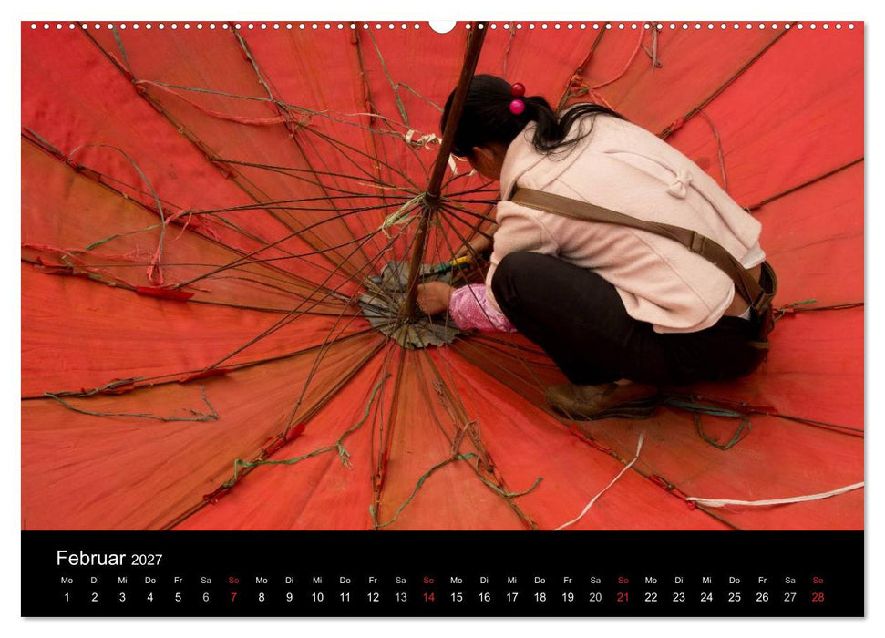 Yunnan - Reiseimpressionen (CALVENDO Wandkalender 2027)