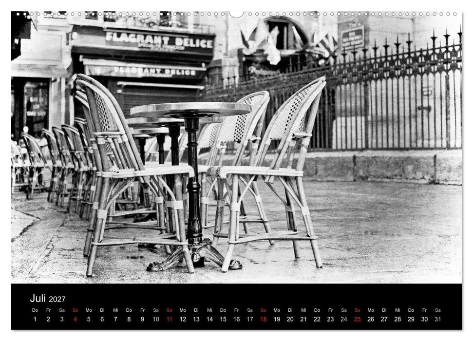 Streifzug durch Paris (CALVENDO Premium Wandkalender 2027)