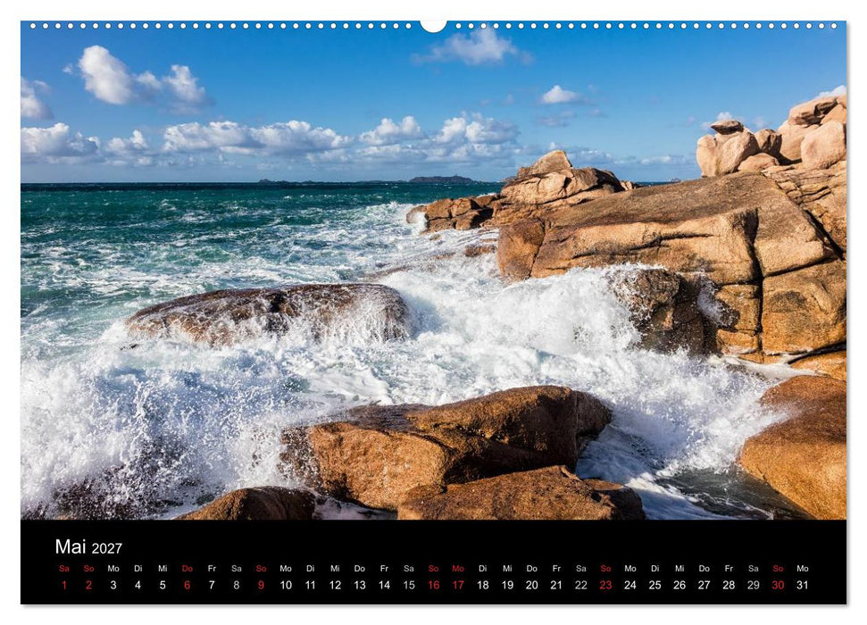 Unterwegs in der Bretagne (CALVENDO Wandkalender 2027)