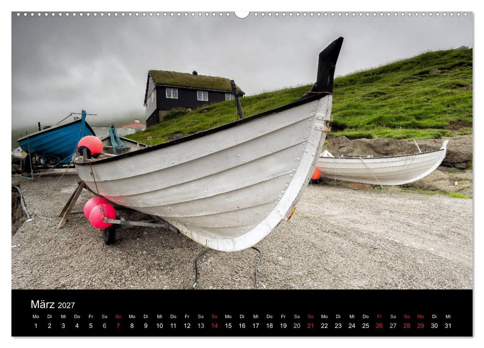 Wunderbare Färöer Inseln (CALVENDO Wandkalender 2027)