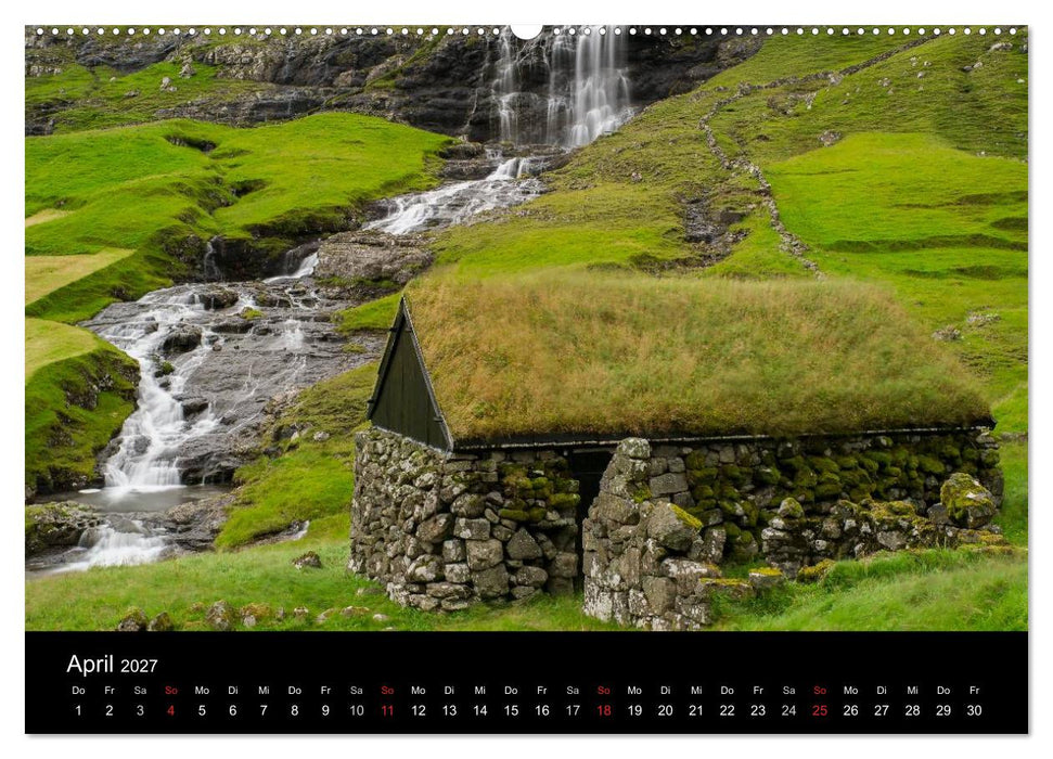 Wunderbare Färöer Inseln (CALVENDO Wandkalender 2027)
