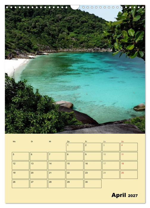 Südthailand (CALVENDO Wandkalender 2027)