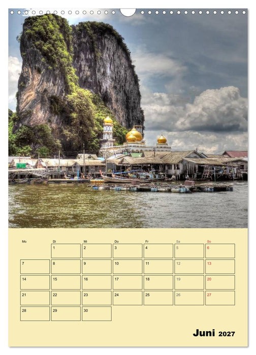 Südthailand (CALVENDO Wandkalender 2027)