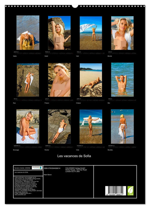 Les vacances de Sofia (CALVENDO Calendrier supérieur 2027)