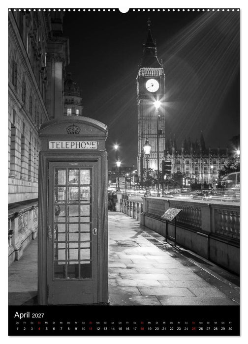 Big City London (CALVENDO Wandkalender 2027)