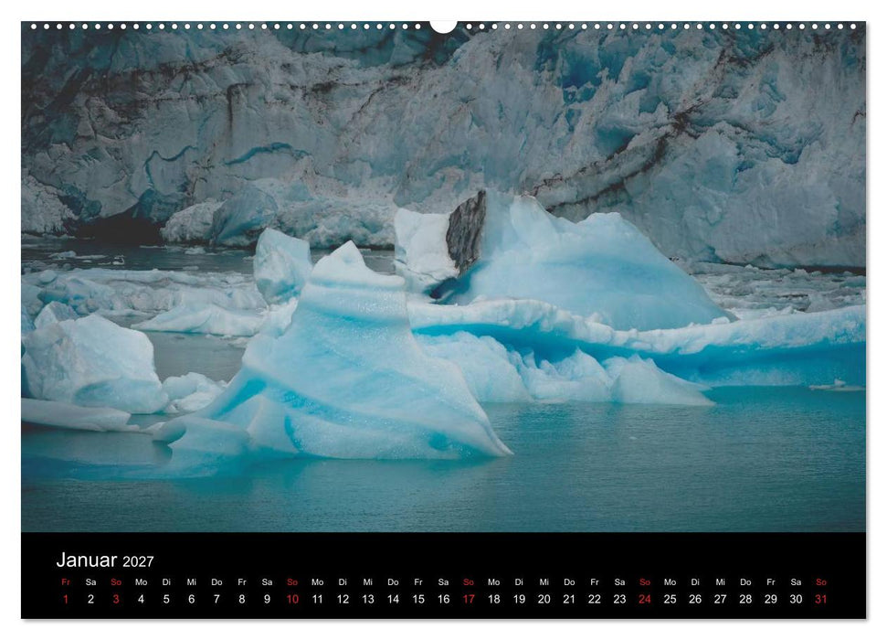 Patagonien 2027 Highlights von Manuela Seiler (CALVENDO Wandkalender 2027)