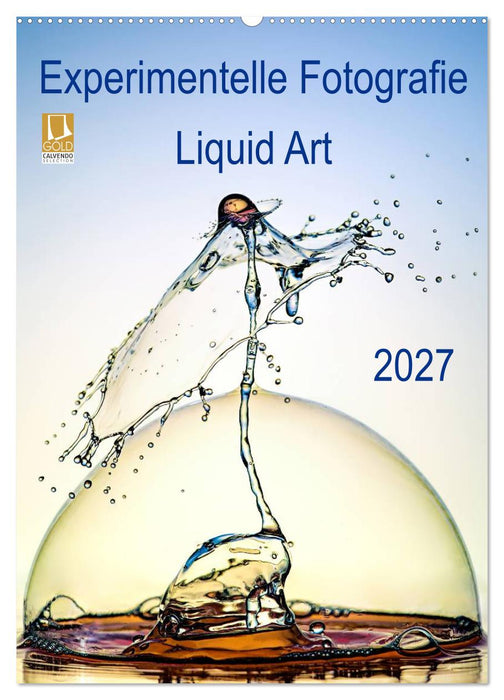 Experimentelle Fotografie Liquid Art (CALVENDO Wandkalender 2027)