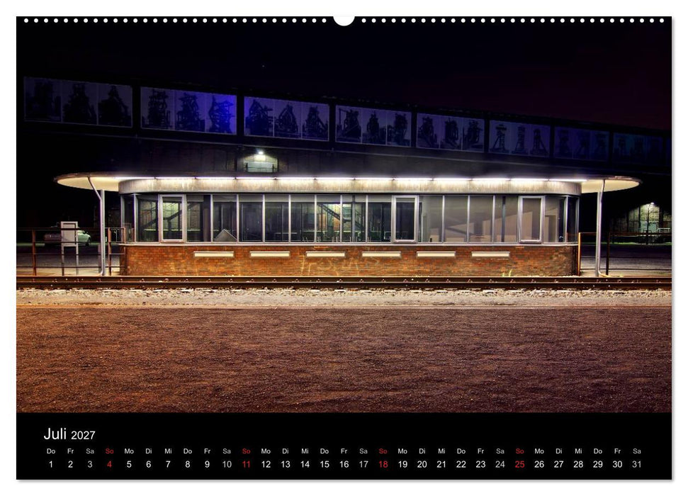 Duisburg Nachtmomente 2027 (CALVENDO Premium Wandkalender 2027)