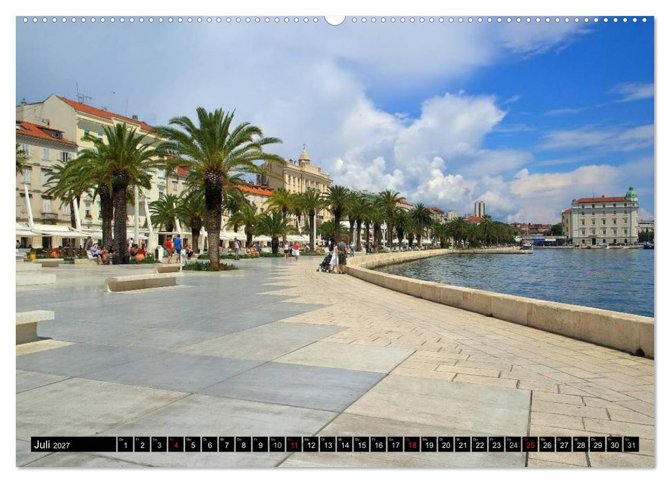Split Metropole Dalmatiens (CALVENDO Premium Wandkalender 2027)