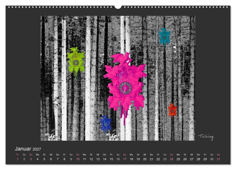 Schwarzwald. Anders. (CALVENDO Wandkalender 2027)
