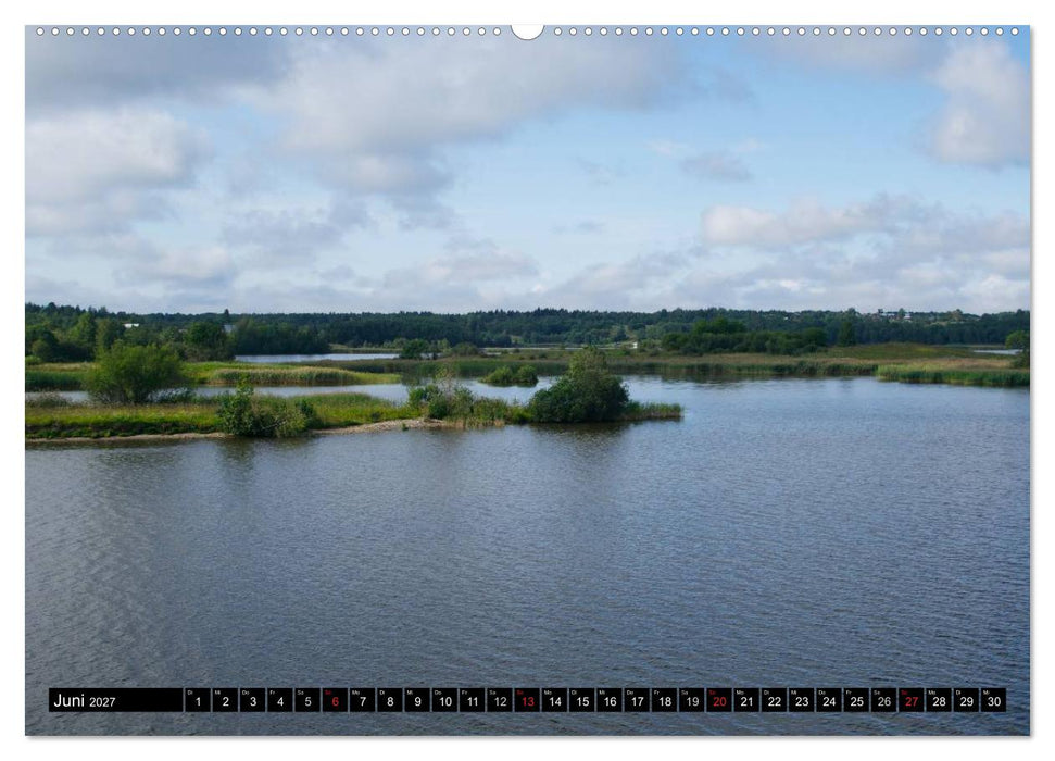 Flussfahrt Moskau - St. Petersburg (CALVENDO Premium Wandkalender 2027)