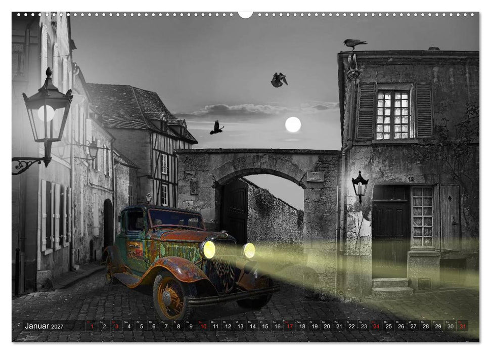 Oldtimer auf Reisen (CALVENDO Wandkalender 2027)