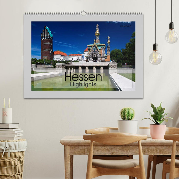 Hessen Highlights (CALVENDO Wandkalender 2027)
