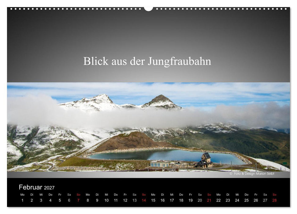 Panorama Schweiz (CALVENDO Premium Wandkalender 2027)