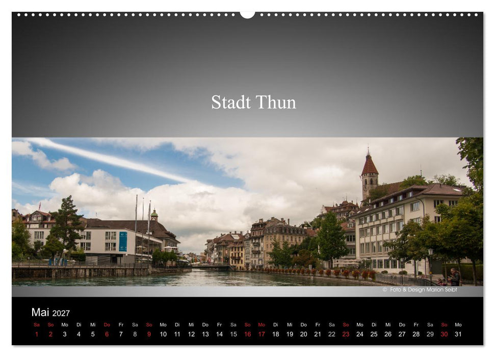 Panorama Schweiz (CALVENDO Wandkalender 2027)