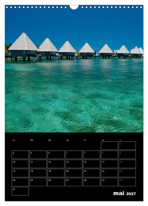 Paysages calédoniens (CALVENDO Calendrier mensuel 2027)