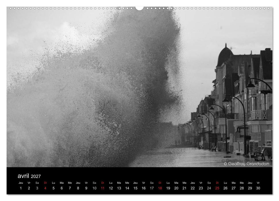 GRANDES MARÉES À SAINT-MALO (CALVENDO Calendrier supérieur 2027)